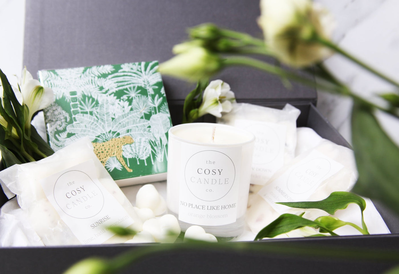 Spring and summer scented soy candles & wax melts | The Cosy Candle Co